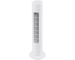Silvercrest Torenventilator - Wit - Hoogte 76 cm - 50W - 3 Snelheden