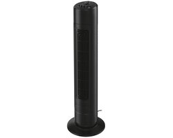 Silvercrest Torenventilator - Zwart - Hoogte 76 cm - 50W - 3 Snelheden
