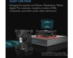 Stille USB-ventilator 140 mm voor Koeling van Elektronische Apparaten