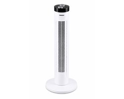 Termozeta Torenventilator 81 cm – 3 Snelheden – Oscillatie – 1 Uur Timer – 45W -Wit