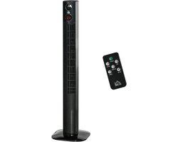 Torenventilator - Ventilator - Ventilatoren - Zwart - 31,5 x 31,5 x 117 cm