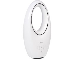 Tristar VE‑5717 Bladloze Ventilator – 60W – 3 standen – Timer – Afstandsbediening – Wit