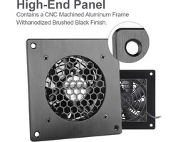 USB Ventilator 120mm met 3 snelheden – Stil en efficiënt voor thuisbioscoop en AV-kasten