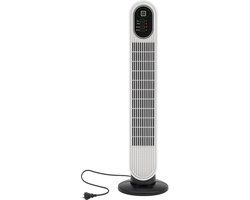 Ventilator -Slank ontwerp - Torenventilator met afstandsbediening - Oscillatiefunctie -Ionisatorfunctie - digitaal scherm - afstandsbediening - thermostaat