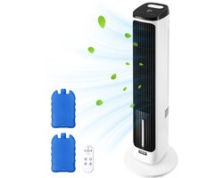 VEVOR Torenventilator met 24-uurs Timer, 40W, 30,8x101,7cm, 7,1m/s en Afstandsbediening