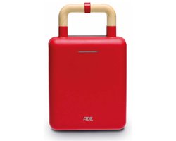 ADE KG2138-2 sandwich maker 600 W Rood