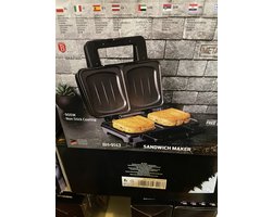 Berlinger Haus BH-9143 - Tosti-ijzer - 900 Watt - Black rose collection