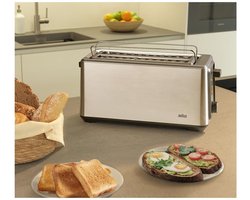 Broodrooster Braun HT5220BK Zwart 1400 W