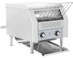 Broodrooster - transportband - 2.200 W - 7 snelheden - 3 verwerkingsniveaus - Royal Catering
