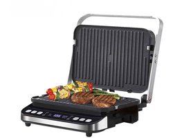 De Warenloods - Elektrische Contactgrill - Wafelijzer - Tosti apparaat - Tosti ijzer - 180 graden - BBQ functie