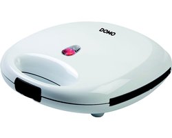 DOMO DO9046C Tosti-apparaat 2-in-1 'Family Croque' - Inclusief wafelplaten - Voor 4 croques / 4 wafels
