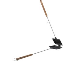 Dubbel Tosti IJzer voor Open Vuur en BBQ - Gietijzeren Broodrooster