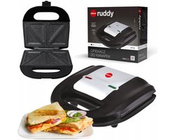 Eldom - Tosti apparaat - sandwichmaker, antiaanbaklaag van keramiek, vermogen 750 W, LED-indicatielampje, antislipvoetjes, ST11G