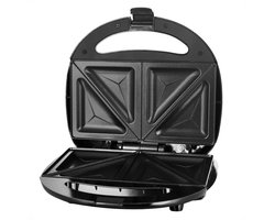 Emerio Tosti Apparaat - 750W - Sandwich maker - Anti-aanbaklaag - Bakplaat - ST-120889 - Zwart
