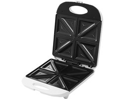 Grote Sandwichmaker XXL met Antiaanbaklaag en Cool Touch Handvat - 1400W Toaster