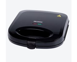 Home Essentials tosti-apparaat – 2 sandwiches – Anti-aanbaklaag – Compact – Zwart