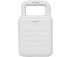 Mini broodrooster - multifunctioneel apparaat voor sandwiches en wafels - met temperatuurregeling - compact ontwerp - perfect voor het maken van sandwiches en snacks - handig voor ontbijt, lunch en snelle maaltijden, milieuvriendelijk