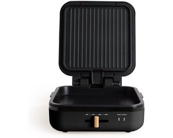 Multifunctionele Grill met 180 Graden Opening en Temperatuurregeling