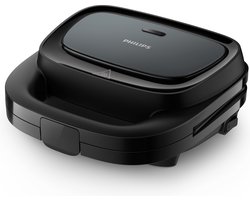 Philips HD2331/90 - Tosti apparaat - Voor 2 tosti's - Zwart - 750 W