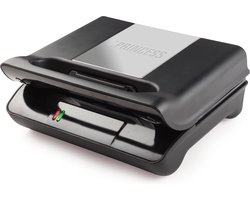 Princess Panini Grill Compact 117000 – Grill apparaat - Tosti apparaat - Warmt zeer snel op - RVS design