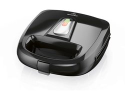 SILVERCREST® KITCHEN TOOLS Tosti ijzer - Vermogen: 750 W - Materiaal bakplaten: gegoten aluminium Coating: antiaanbaklaag - Sandwichmaker, wafelijzer en contactgrill - Met controlelampje - Kabelopwikkeling op de bodem