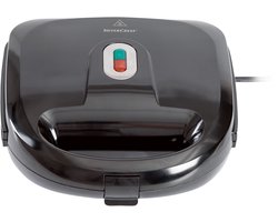 Silvercrest Tosti ijzer - Sandwichmaker - 750W - Aluminium bakplaten voor 2 tosti's tegelijk