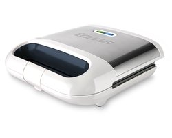 Taurus 968942000 sandwich maker 800 W Staal, Wit