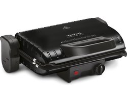 Tefal Minute Grill GC2058 - Contactgrill - 180˚ Uitklapbaar - 1600W - Zwart - Compact Design - Voor Dagelijks Gebruik