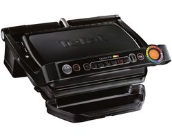 Tefal Optigrill+ GC7148 - Contactgrill - 6 automatische programma's - Gaarheidsindicator - Grill oppervlak 30 x 20 cm