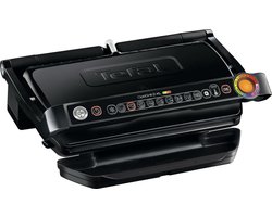 Tefal Optigrill+ XL GC 7228 - Intelligente Contactgrill - Groot grilloppervlak - 9 automatische kookprogramma’s - 2000W - Zwart