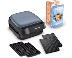 Tefal Snack Collection SW8674 - Tosti- en Wafelapparaat - Verwisselbare Platen - Makkelijk schoonmaken en opbergen - Inclusief Accessoires