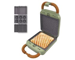 Tosti apparaat Cecotec Rock'nToast Retro One 600 W 700 W Groen