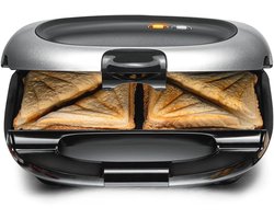 Tosti-ijzer voor XL Sandwiches - Krachtige Sandwich Maker Met Eenvoudige Reiniging