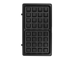 Tristar Tosti-ijzer SA-3070 - 3-in-1 met tosti-, grill- en wafelplaten - Anti-aanbaklaag - 800W - Zwart/RVS