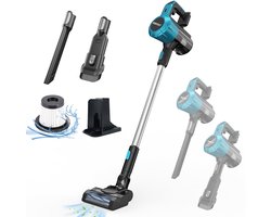 140W snoerloze, krachtige, zakloze staande stofzuiger voor tapijt en vloer, AirSpeed ​​ultralichte stofzuiger, geen accu nodig