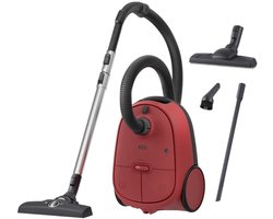AEG AB61C3CR 6000 serie - Stofzuiger met zak - 650W Rood/Zwart