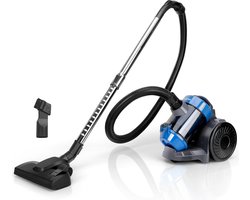 Aigostar 33YAM - Stofzuiger Zonder Zak - Vacuum Cleaner Zakloos - 2L - HEAP 12 filter - 800W - Snoerlengte 6.5 meter - Blauw