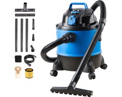 Aura® Bouwstofzuiger Zonder Zak - Alleszuiger Met Accessoires - Stofzuiger - Blauw - 33cm 34cm x 45cm