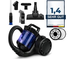 Aurixi® Steelstofzuiger met snoer - Steelstofzuiger - Stofzuiger - Zwart - 112cm x 25cm x 58cm