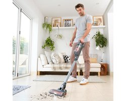 BLACK+DECKER Schoonmaken - 18V ACCU stofzuiger, met accessoires, 1x accu 2.0 Ah, laadstation BHFEA18D1-QW