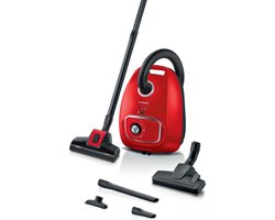 Bosch ProAnimal BGB41PET1 Serie 4 - Stofzuiger met zak - 11 mtr bereik - HEPA 13 - Rood