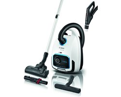 Bosch ProSilence BGB6SIL1 Serie 6 - Stofzuiger met zak - 12mtr bereik - Afstandbediening in handvat - 66dB - HEPA - Wit