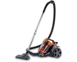 Fubzz Stofzuiger Draagbaar Droog en Nat - 1400W Hoog Vermogen - Sterke Zuigkracht - Auto en Huishoudelijk Gebruik - Huisdier Föhn - Oranje