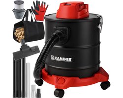 Hittebestendige Asstofzuiger - Kachel Stofzuiger - Aszuiger - Dubbel Filtratie Systeem - 20L - 1600W