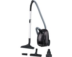 HOOVER HE1 - Stofzuiger met compacte en krachtige zak - Grote capaciteit 2,5 liter - Hoge prestaties op harde vloeren en tapijten