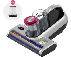 Jimmy BX6 Pro Bedrade Huismijt stofzuiger met HEPA filter en MIF - Grijs - <78 dBA - 600W - 5 meter snoer - 60 graden celsius en UV straling - 0.5 liter reservoir