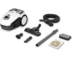 Kärcher VC 2 Stofzuiger - 700 W - Actieradius 7.5 m - 76 dB(A) - HEPA - Vliesfilterzak - Diverse accessoires