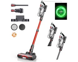 Laresar - S6 Draadloze Stofzuiger - 450W Brushless Motor - 1,5 Liter - 68 dB