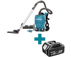 Makita DVC261TX22 Accu Rugstofzuiger voor Schoonmaak 2x18V 5.0Ah