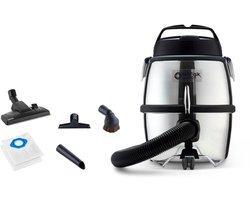 Nilfisk GM 80C Zwart alu – Robuuste stofzuiger met 780W zuigkracht, 6,25 L capaciteit & blaasfunctie voor huis en werkplaats, 10 jaar garantie!